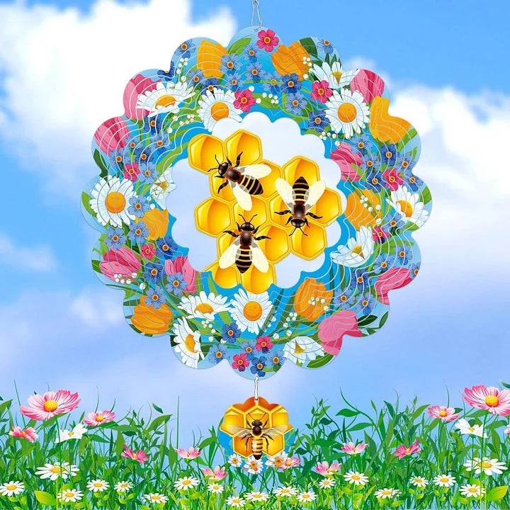 Sealed 3D Wind Spinner, 12 in.