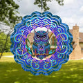 Owl 3D Wind Spinner, 12 in.