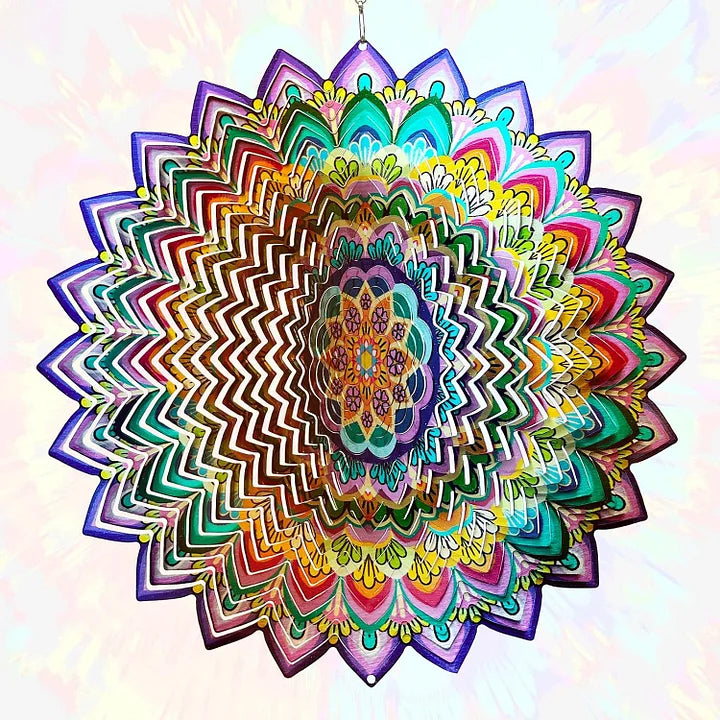 3D Clover Wind Spinner