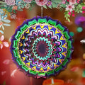 3D Mandala Wind Chime 12 inches