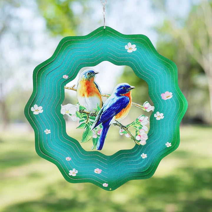 Bird 3D Wind Spinner, 12 in.